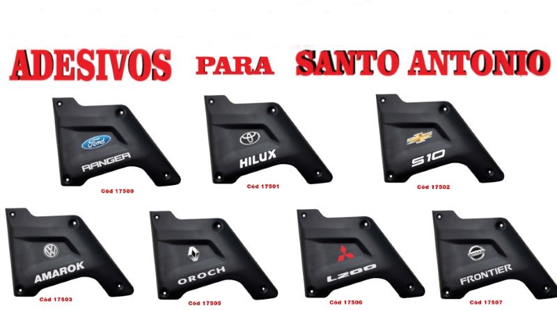 Adesivo P/ Santo Antonio Toro (Par)