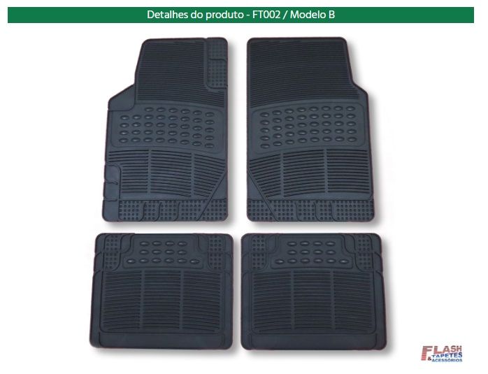 Tapete Modelo B - Todos*