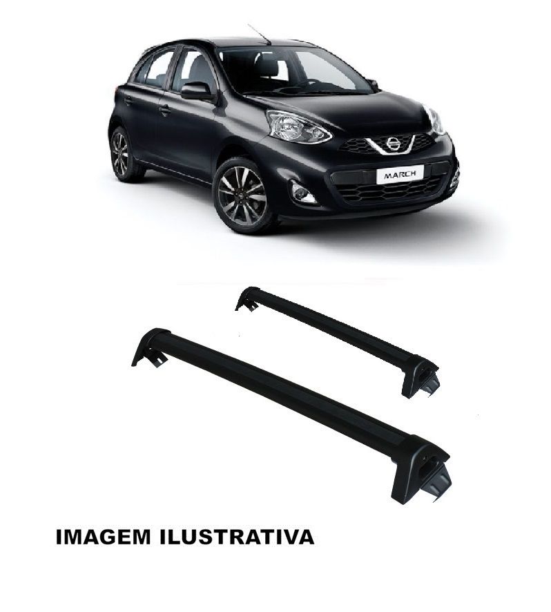 Rack de Alumínio March Preto*