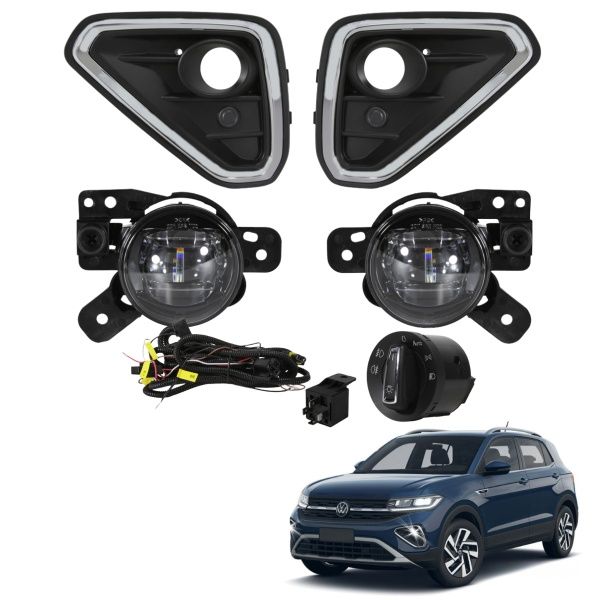 Farol Auxiliar FULL LED T-Cross Highline ...