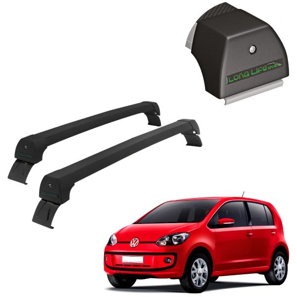 Rack de Alumínio Preto 45kg VW UP ! (2 e ...