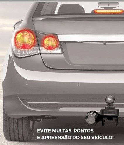 Módulo Elétrica de engate c/fusíveis - Po...