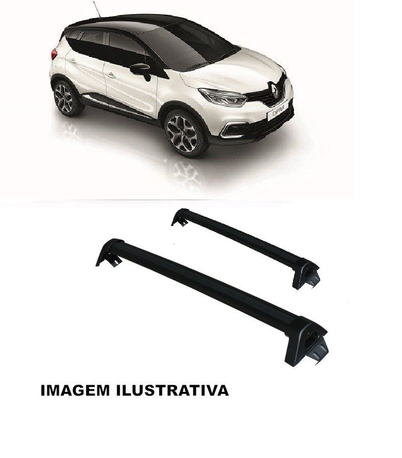 Rack de Alumínio Captur Preto*