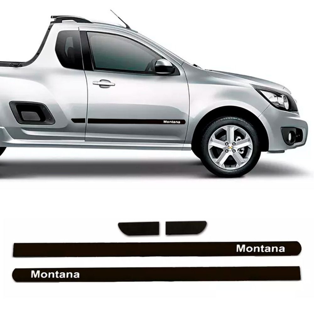 Friso Lateral Montana 2011  Preto Borrach...