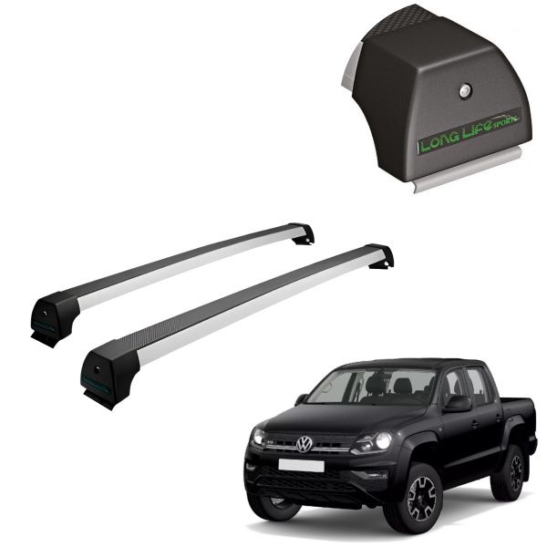 Rack de Alumínio Prata 45kg Amarok 2011 a...