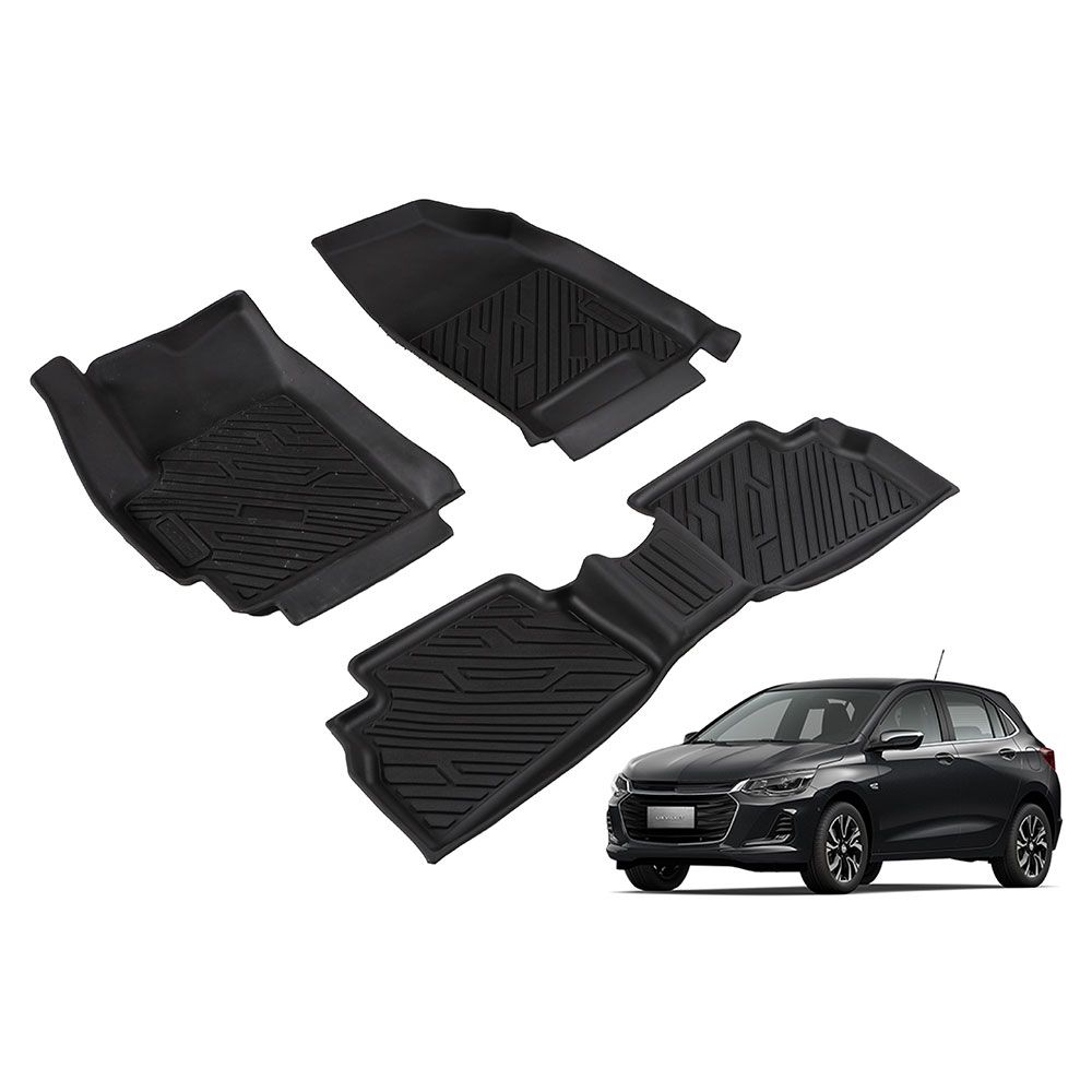 Tapete Interno Borda Alta Onix Hatch 202 ...