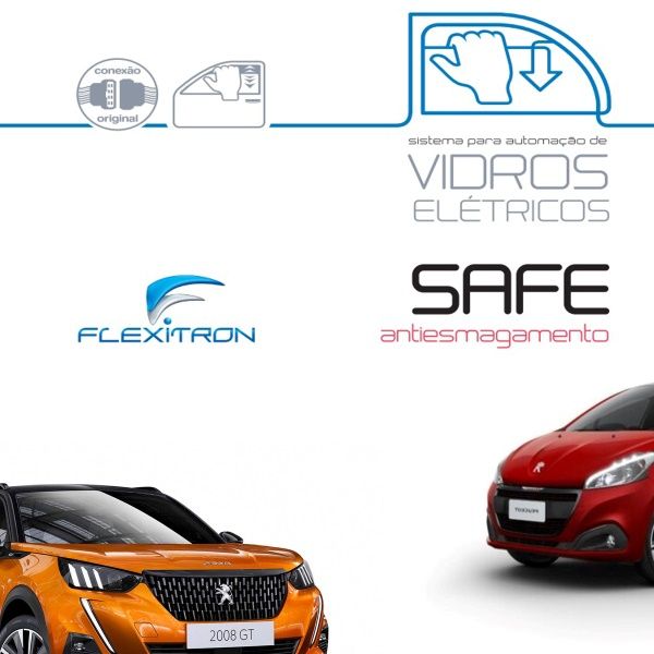 MLV P/4 Vidros Peugeot 208*