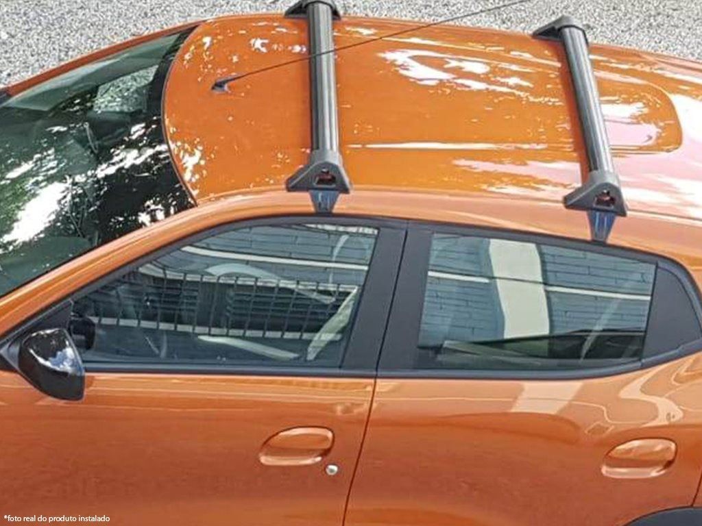 Rack de Alumínio HB20 /19 Hatch Prata*