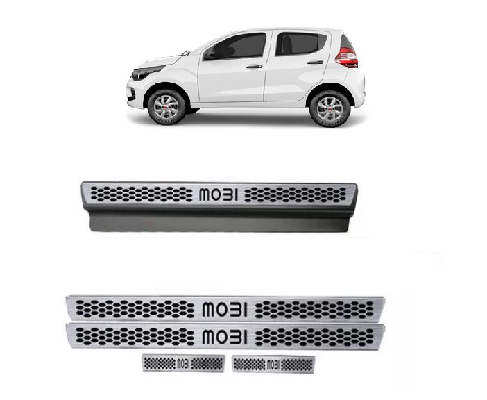 Soleira Resinada Mobi Aço Escovado
