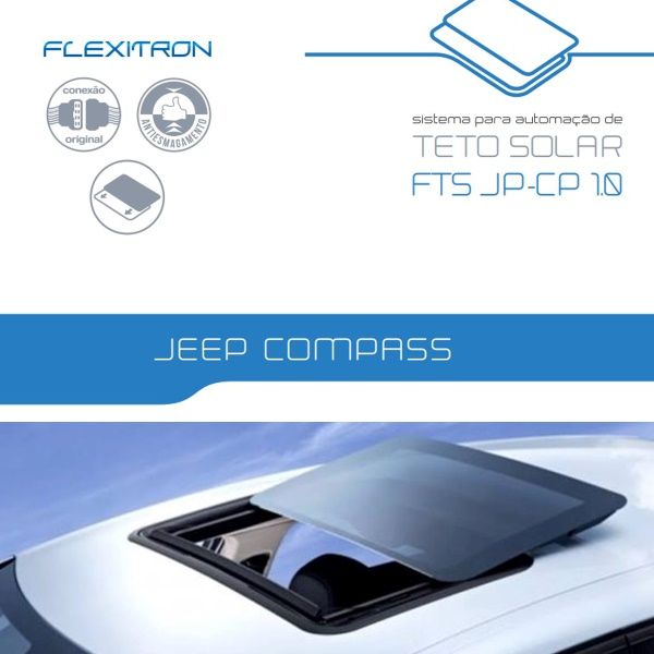 Módulo Fechamento Teto Solar Compass 17/*