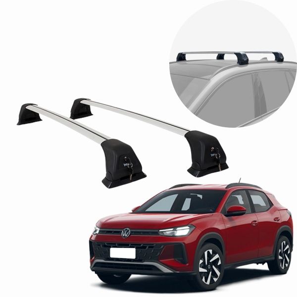 Rack de Alumínio Prata 45kg com chave VW ...