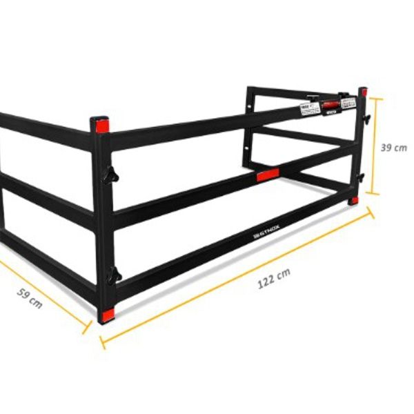 Extensor de Caçamba Hilux 05/15 Preto ED*