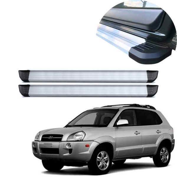 Estribo Alumínio Anodizado Tucson 2008 at... Estribo Alumínio Anodizado Tucson 2008 at...