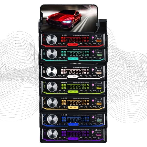 Rádio Automotivo MP3 Bluetooth com Suport...