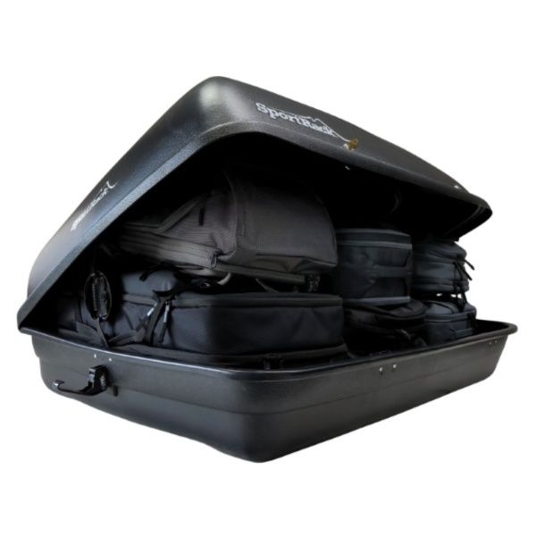 Caixa Bagageiro 510L Preto - SportRack 