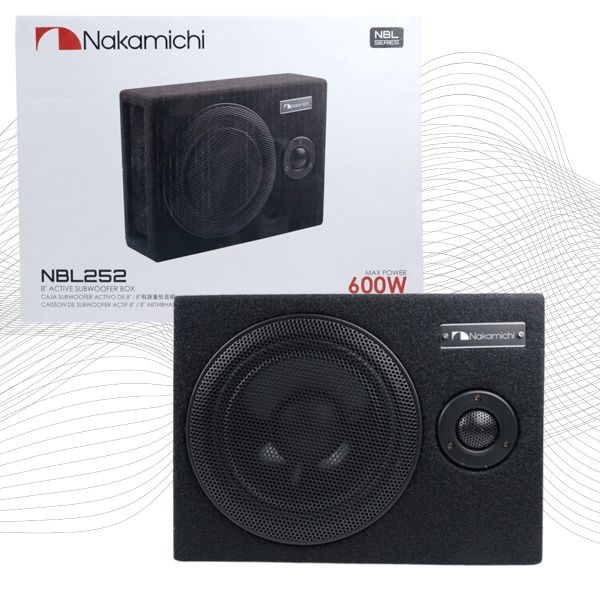 Caixa Amplificada SubWoofer 8" 100W - Nak... Caixa Amplificada SubWoofer 8" 100W - Nak...