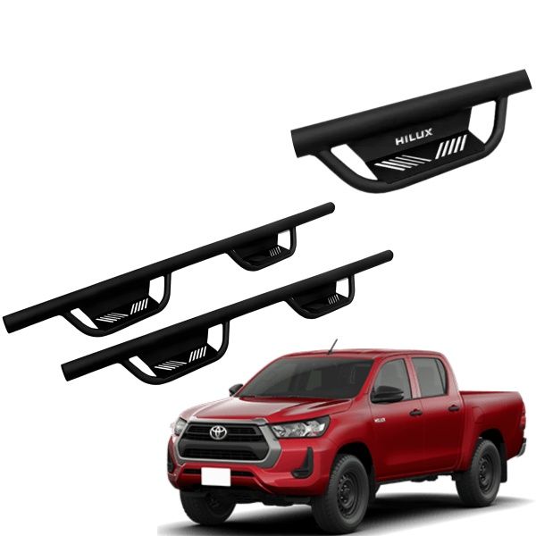 Estribo TX Tubular Hilux Cabine Dupla 201...