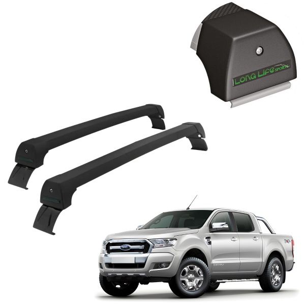 Rack de Alumínio Preto 45kg Ranger 2013 a...