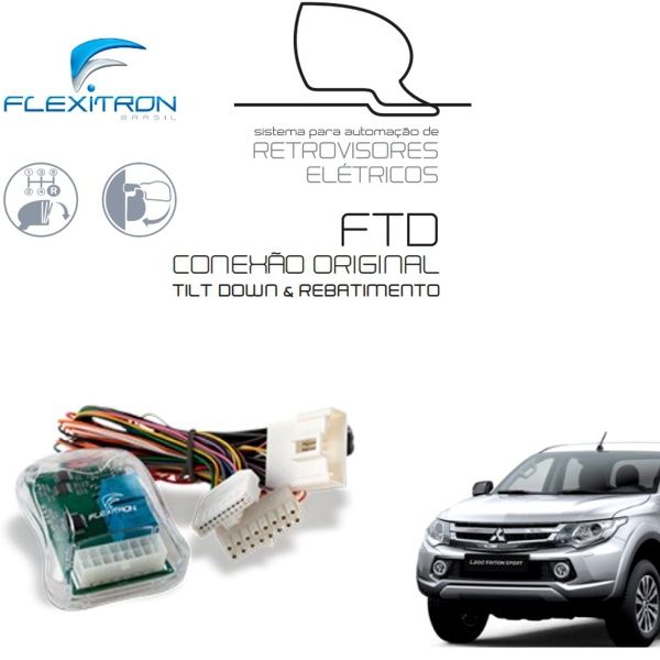 Tilt-down Plug & Play+Rebatimento L200 Tr...