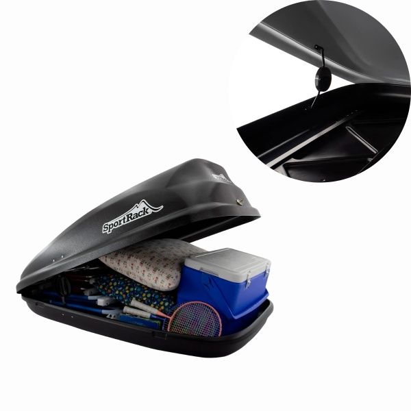 Caixa Bagageiro 320L Preta -  SportRack