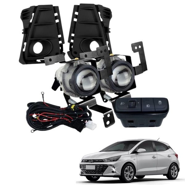 Farol Auxiliar HB20 Hatch / Sedan Plus 20...