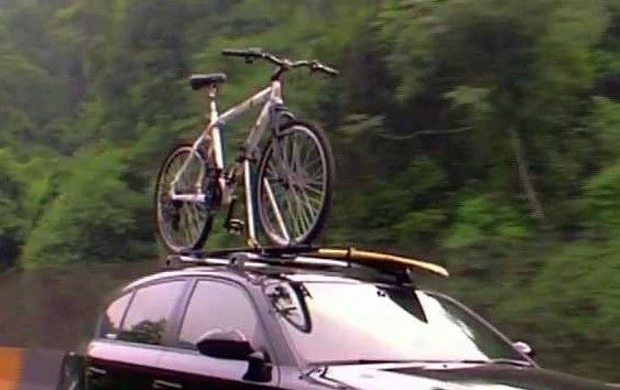 Rack de Alumínio Yaris Prata* 