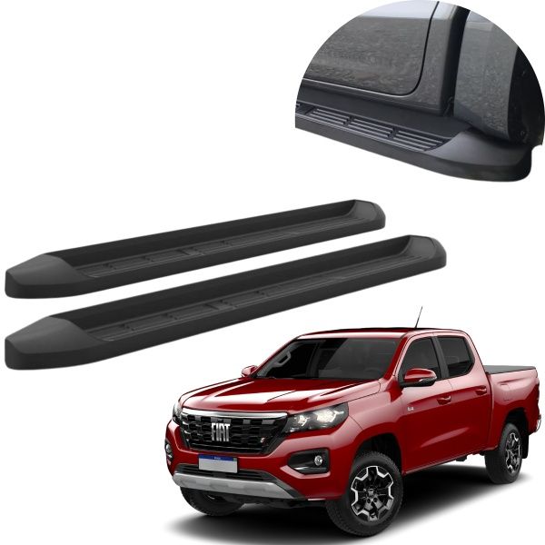 Estribo Injetado Preto Fiat Titano 2024 a...