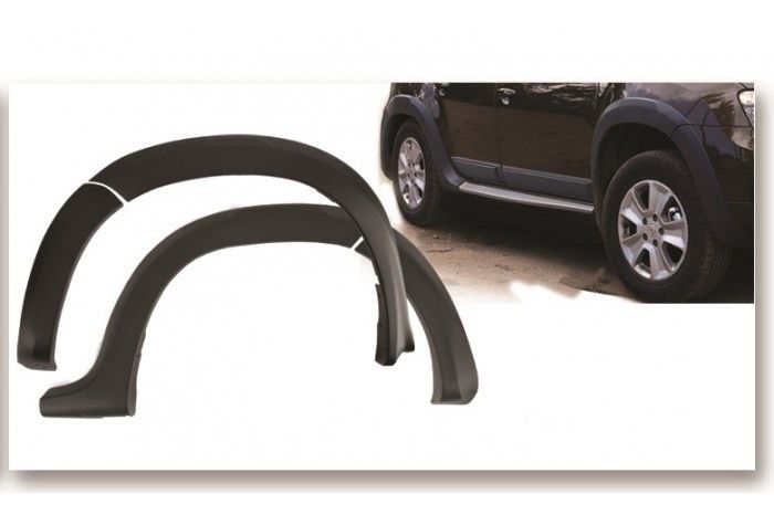 Alargador de Paralamas Duster 15/20 Preto* 