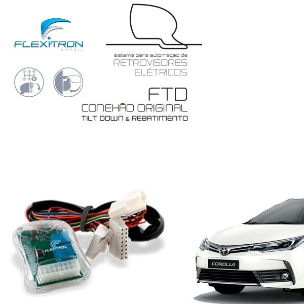 Módulo Rebatimento Retrovisores Corolla X...