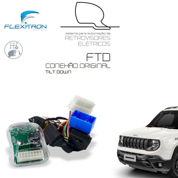 Tilt-down Plug & Play Jeep Renegade *