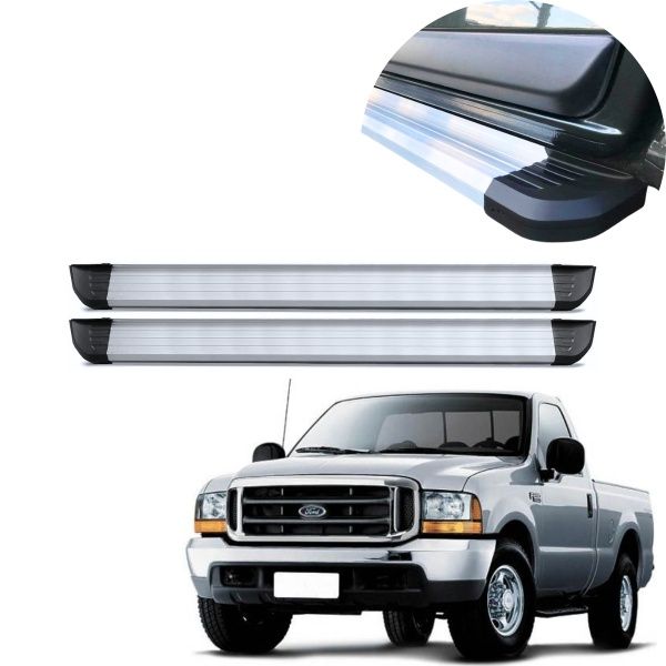 Estribo Alumínio Anodizado F250 Cabine Si...