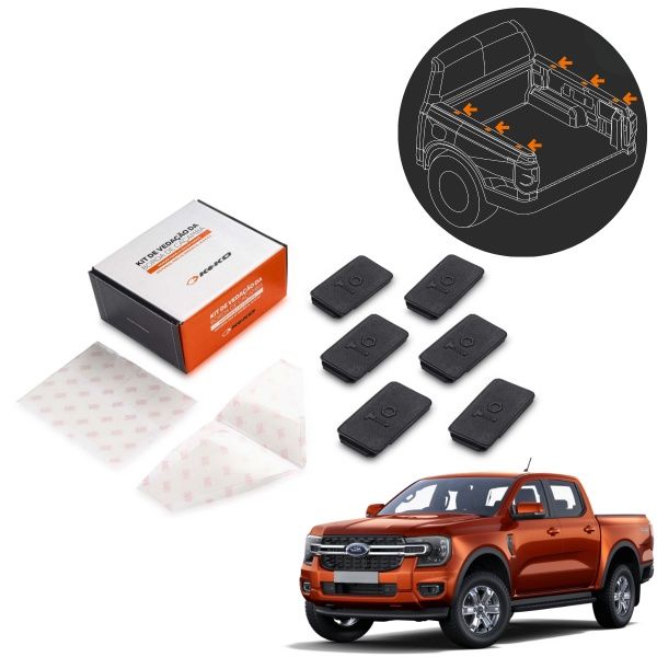 Kit Vedação para Borda de Caçamba Ranger ...
