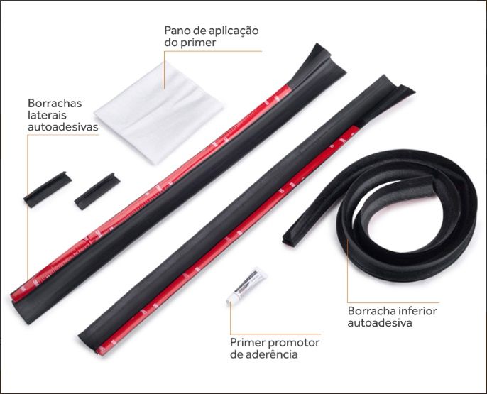 Kit de Vedação para Tampa Traseira Montan...