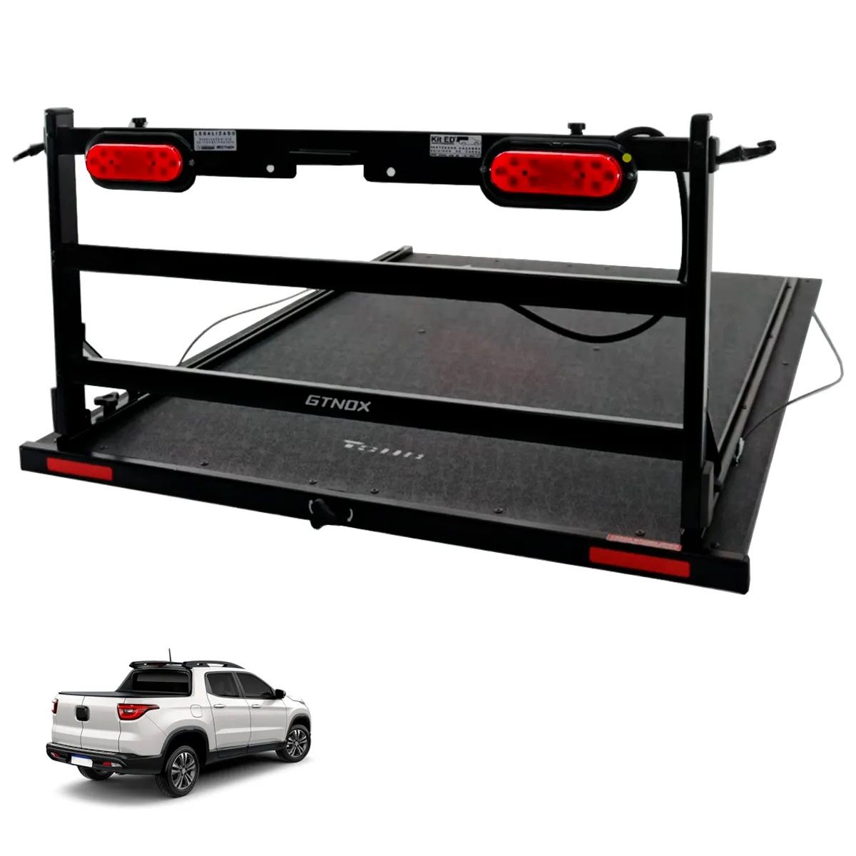 Extensor de Caçamba Fiat Toro 2016 a 2026...