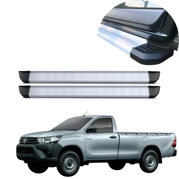 Estribo Alumínio Anodizado Hilux Cabine S...