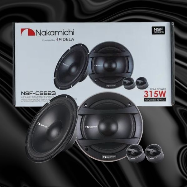 Kit Duas Vias 6.5" 490 Watts 4 OHMS (PAR)...