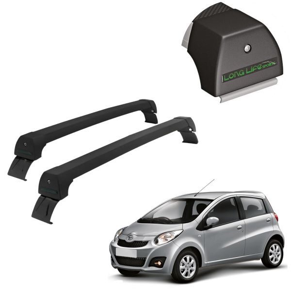 Rack de Alumínio Preto 45kg JAC J2 (Fixad...