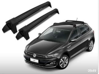 Rack de Alumínio Polo/Virtus Preto*