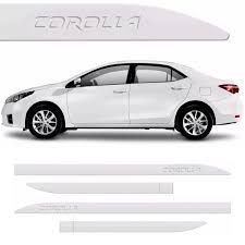 Friso Lateral Corolla 15/20 Branco Perola...
