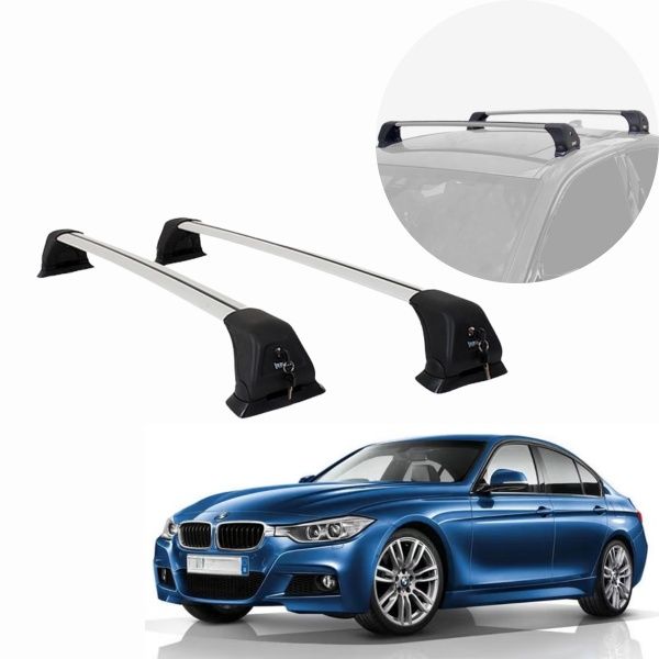 Rack de Alumínio Prata 60kg com Chave BMW...