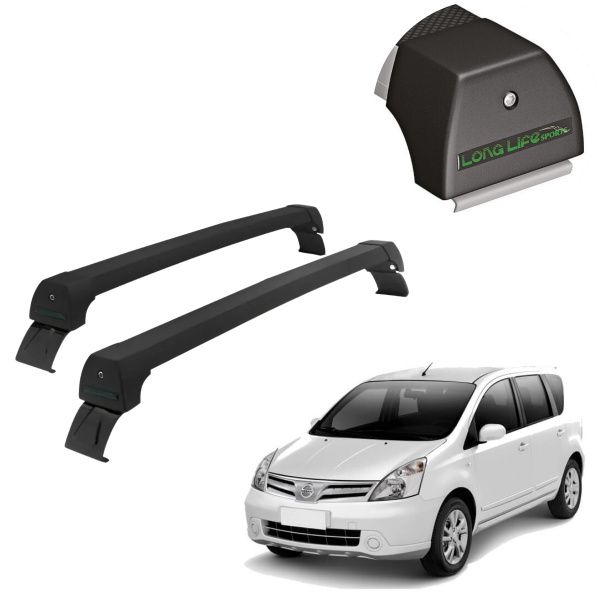 Rack de Alumínio Preto 45kg Livina (Sem L...