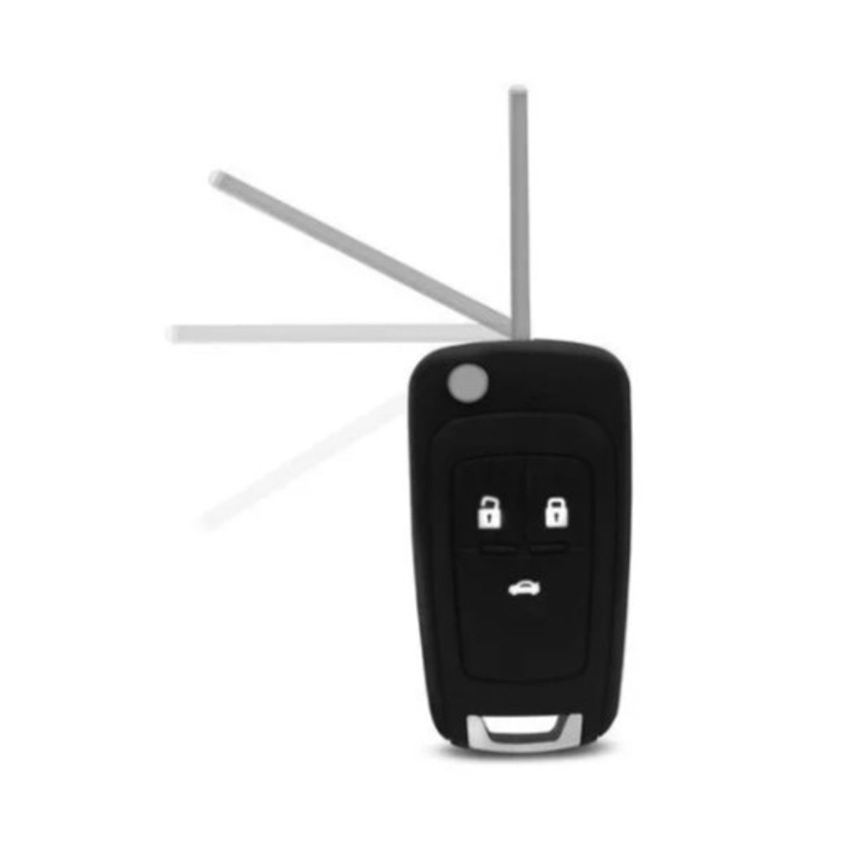 Chave Telecomando Modelo Canivete Chevrolet*
