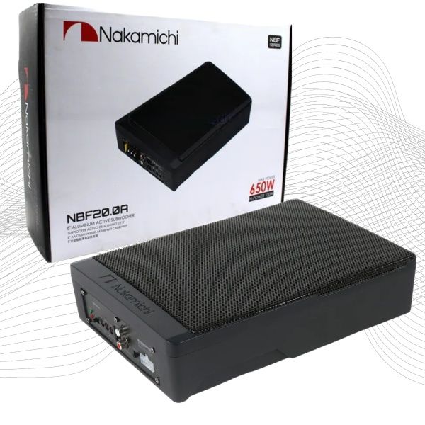 Caixa Amplificada SubWoofer 8" 100W - Nak... Caixa Amplificada SubWoofer 8" 100W - Nak...