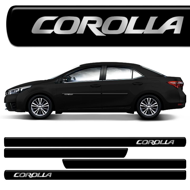 Friso Lateral Corolla /14 Preto Eclipse (...