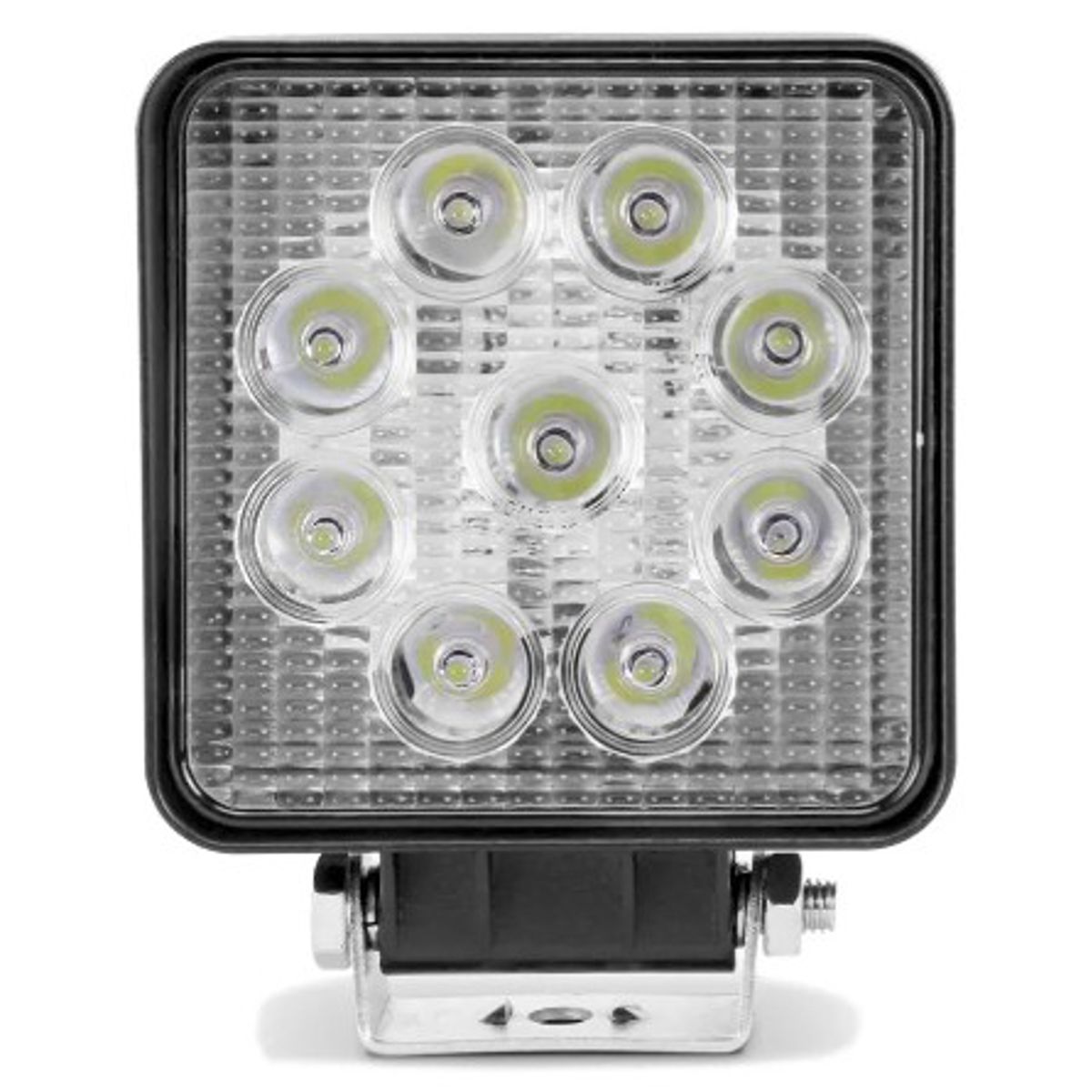 Farol Auxiliar Universal R8 9 Led 27w Qua...