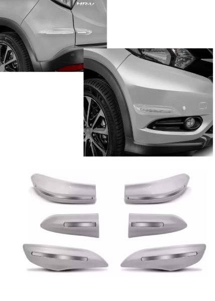 Friso Parachoque HR-V Mod Ori Prata Plat/...