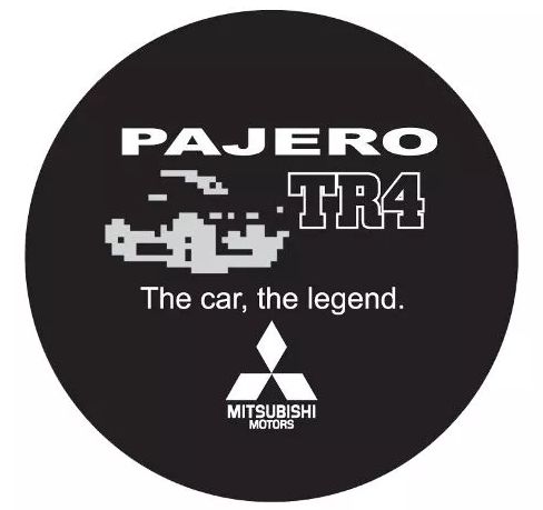Capa p/ estepe - lona - Mod 01 - Pajero I...