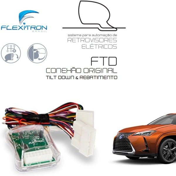 Tilt-down Plug & Play+Rebatimento UX250H ...