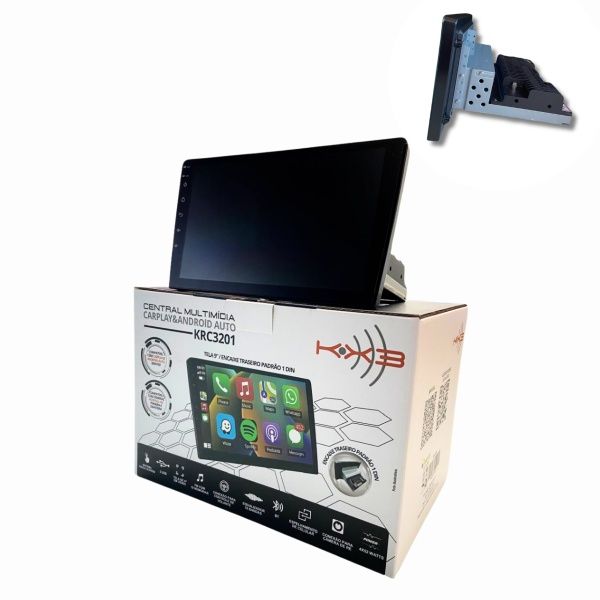 Central Multimidia Universal 9" encaixe 1...