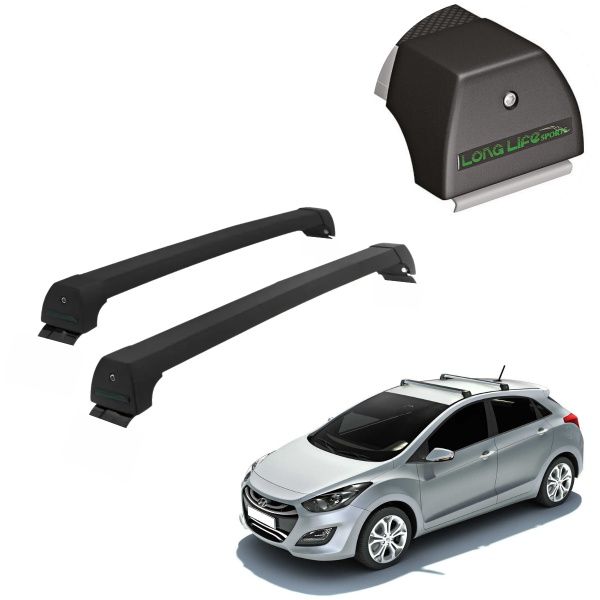 Rack de Alumínio Prata 45kg Hyundai I-30 ...